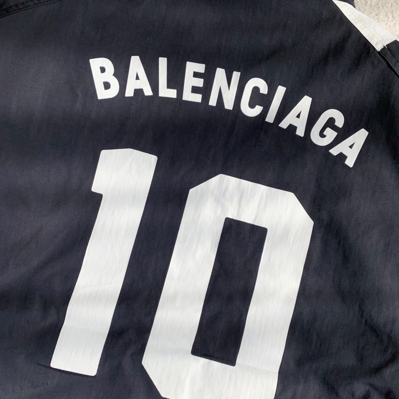 Ba*len*cia*ga patchwork team jacket