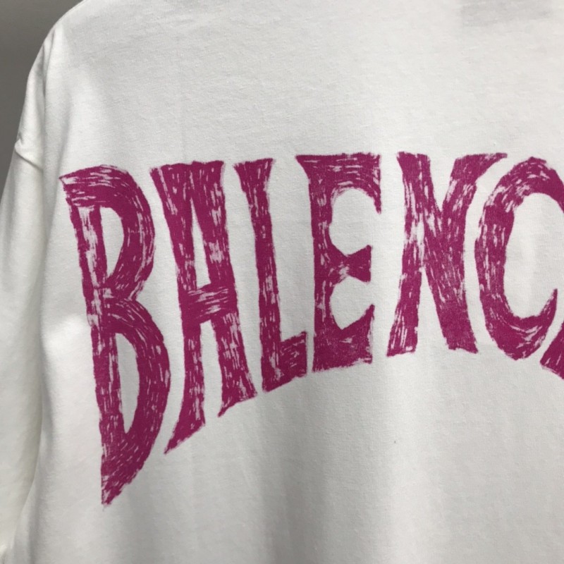 Ba*len*cia*ga graffiti T-shirt