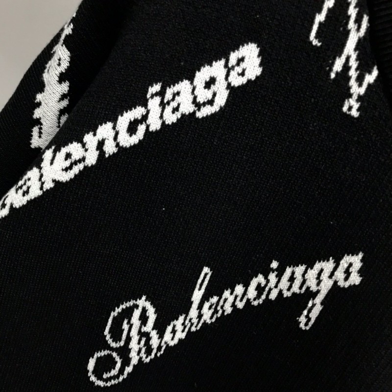 Ba*len*cia*ga letter sweater