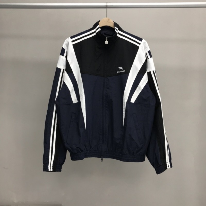 Ba*len*cia*ga patchwork jacket