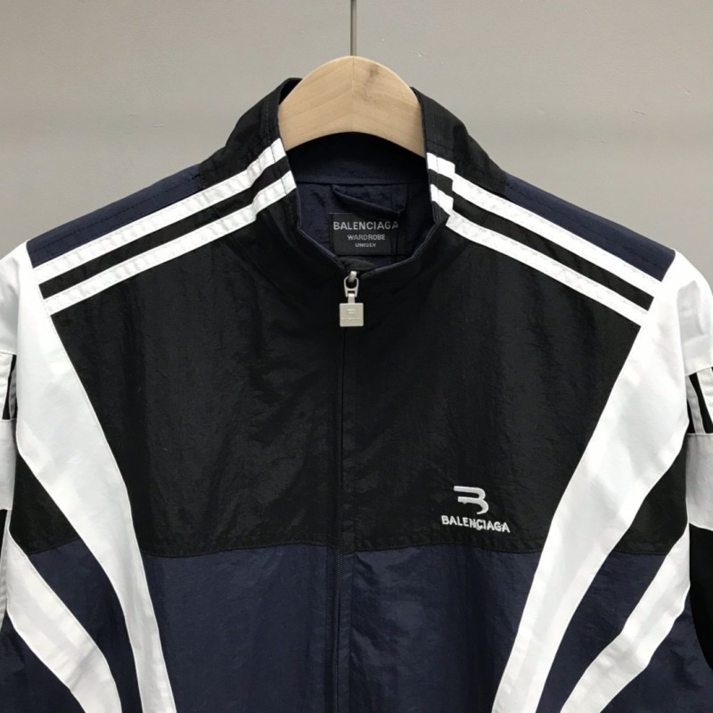 Ba*len*cia*ga patchwork jacket