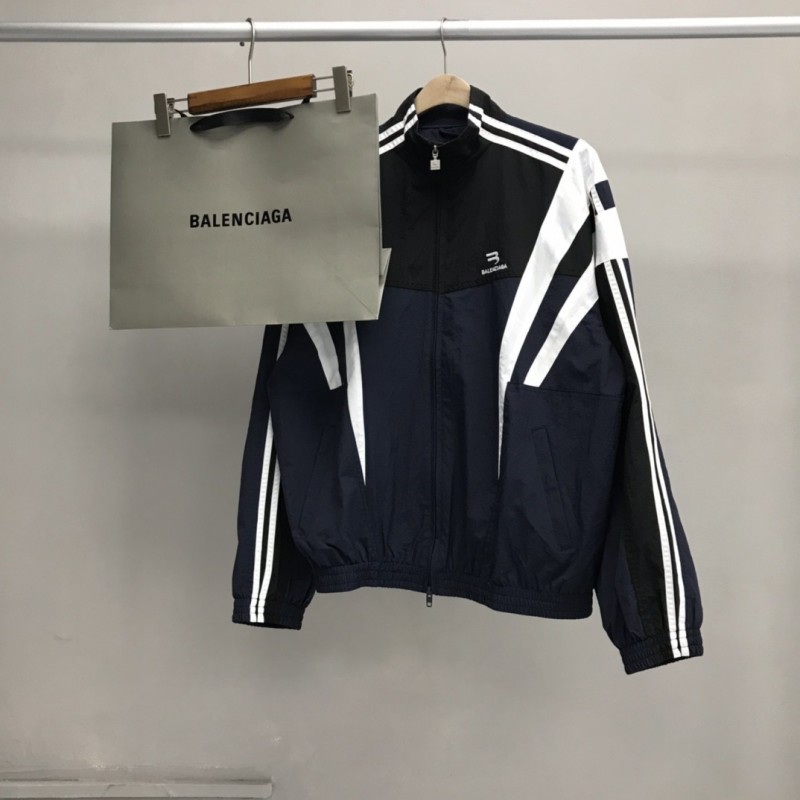 Ba*len*cia*ga patchwork jacket