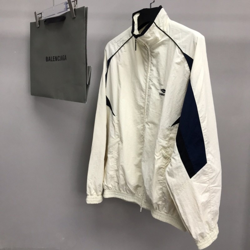 Ba*len*cia*ga sports patchwork jacket