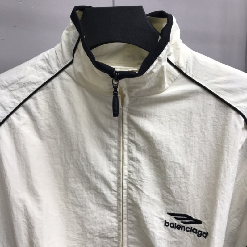 Ba*len*cia*ga sports patchwork jacket