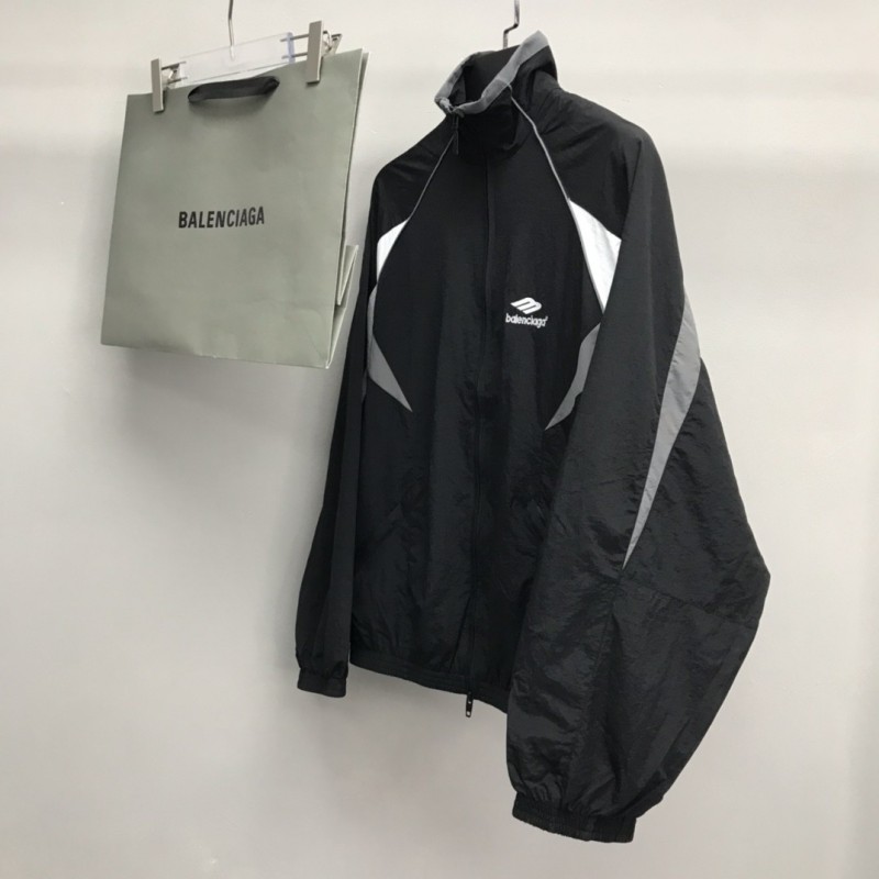 Ba*len*cia*ga sports patchwork jacket