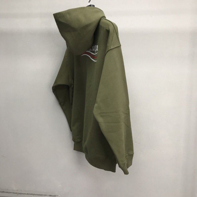 Ba*len*cia*ga cola lettered hoodie