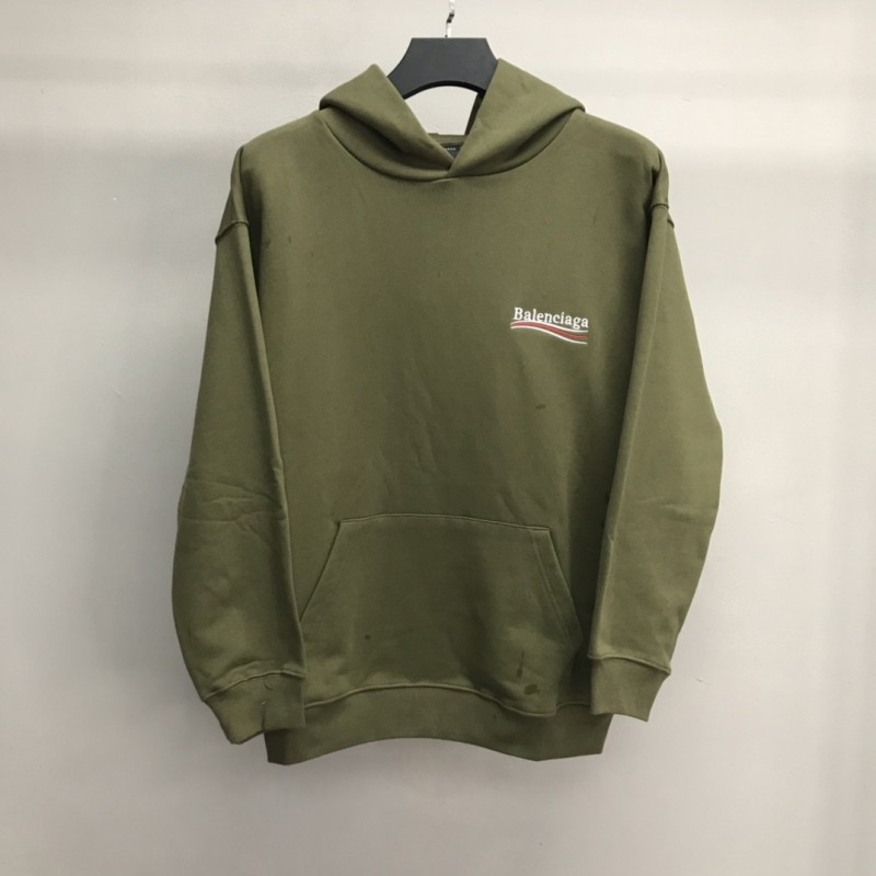 Ba*len*cia*ga cola lettered hoodie