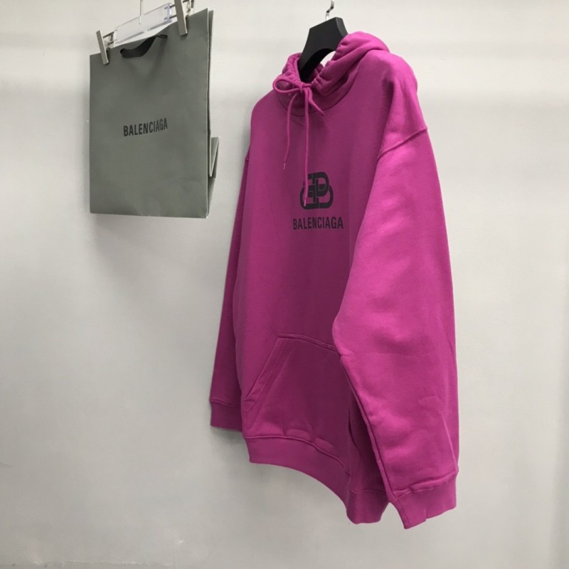 Ba*len*cia*ga lock hooded sweatshirt