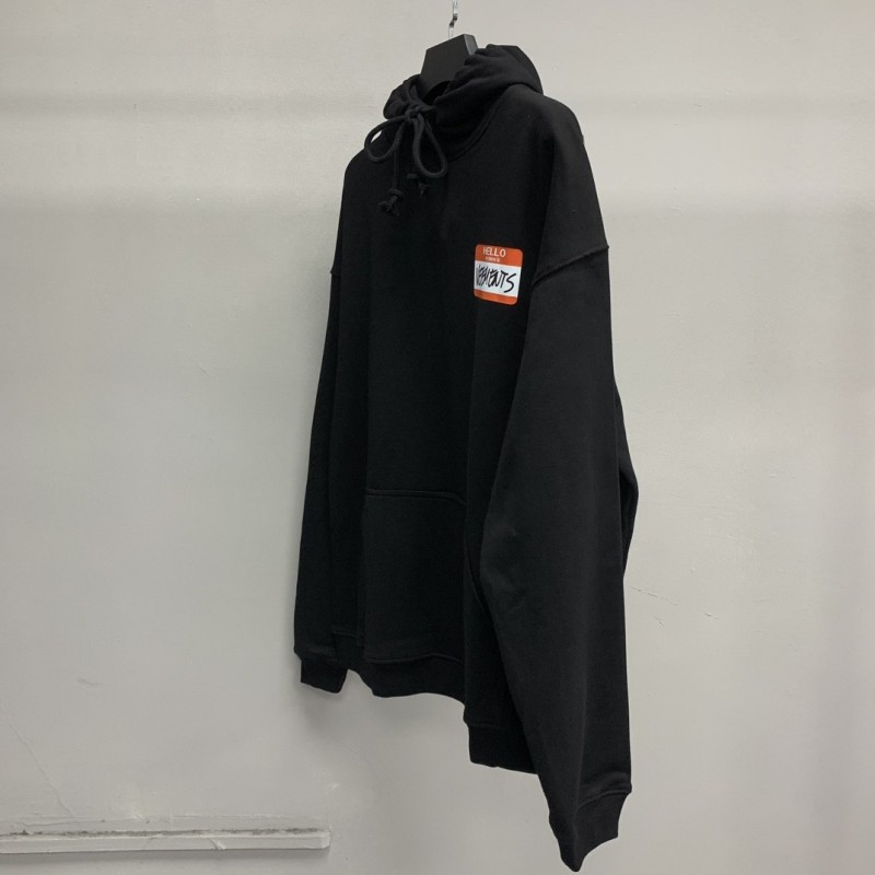 Ba*len*cia*ga signature logo sweatshirt