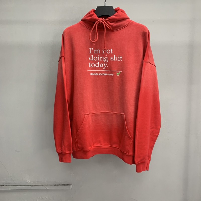 Ba*len*cia*ga lettered washed sweatshirt