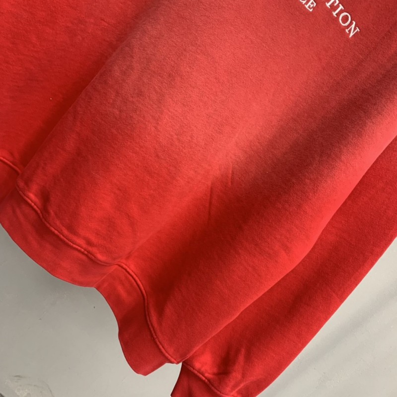 Ba*len*cia*ga lettered washed sweatshirt