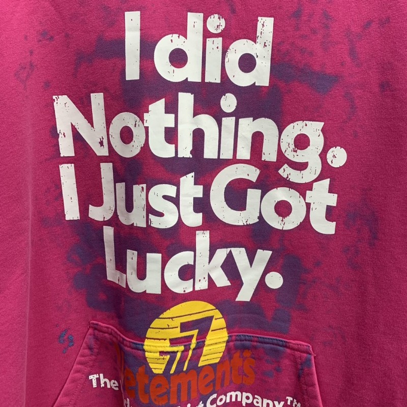 Ba*len*cia*ga Lucky hooded sweatshirt