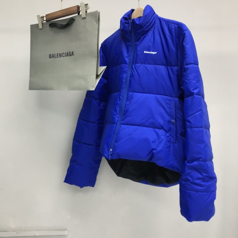 Ba*len*cia*ga irregular down jacket