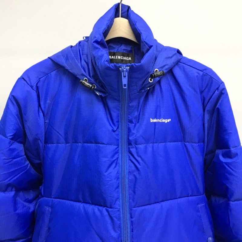Ba*len*cia*ga irregular down jacket