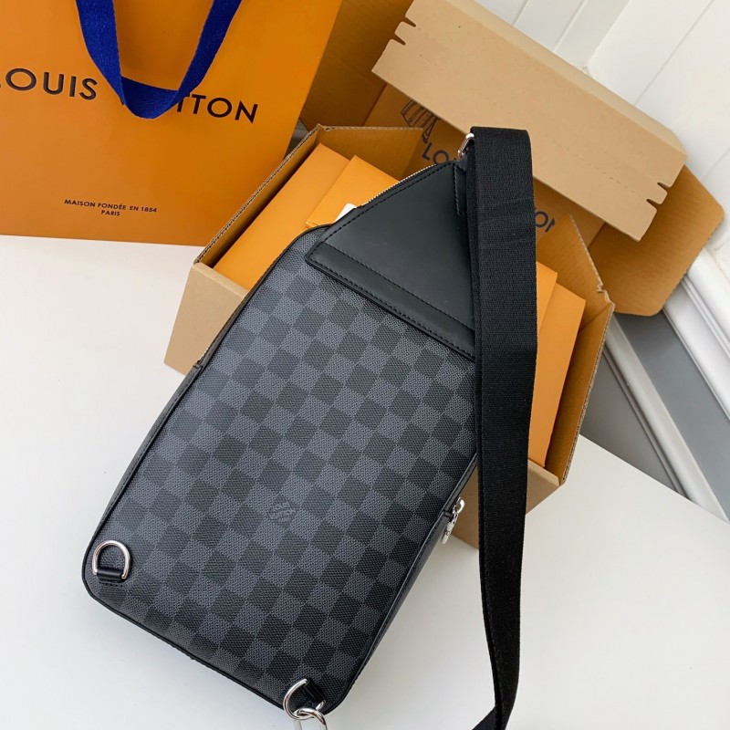 L0*is V*t0n damier graphite Men