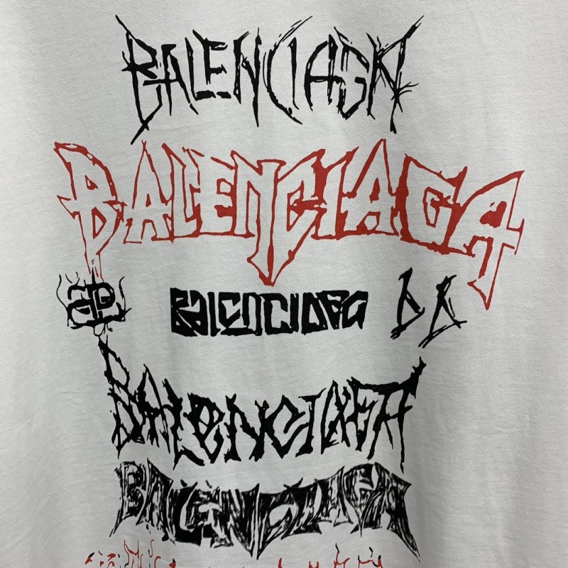 Ba*len*cia*ga doodle year of the Dragon Alphabet T-shirt