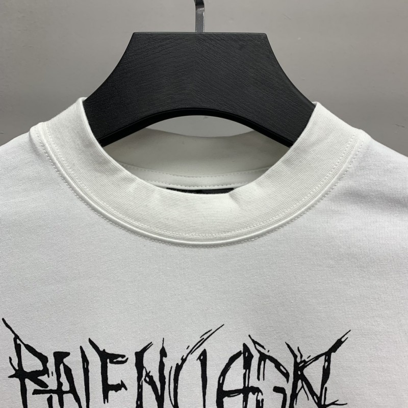 Ba*len*cia*ga doodle year of the Dragon Alphabet T-shirt