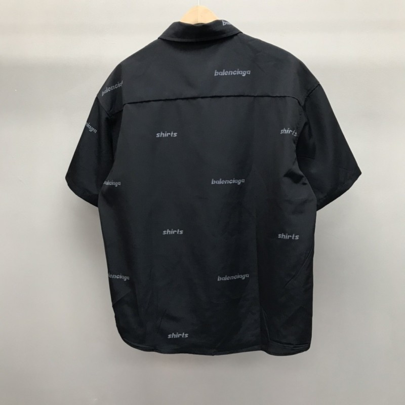 Ba*len*cia*ga bullet screen short sleeve shirt