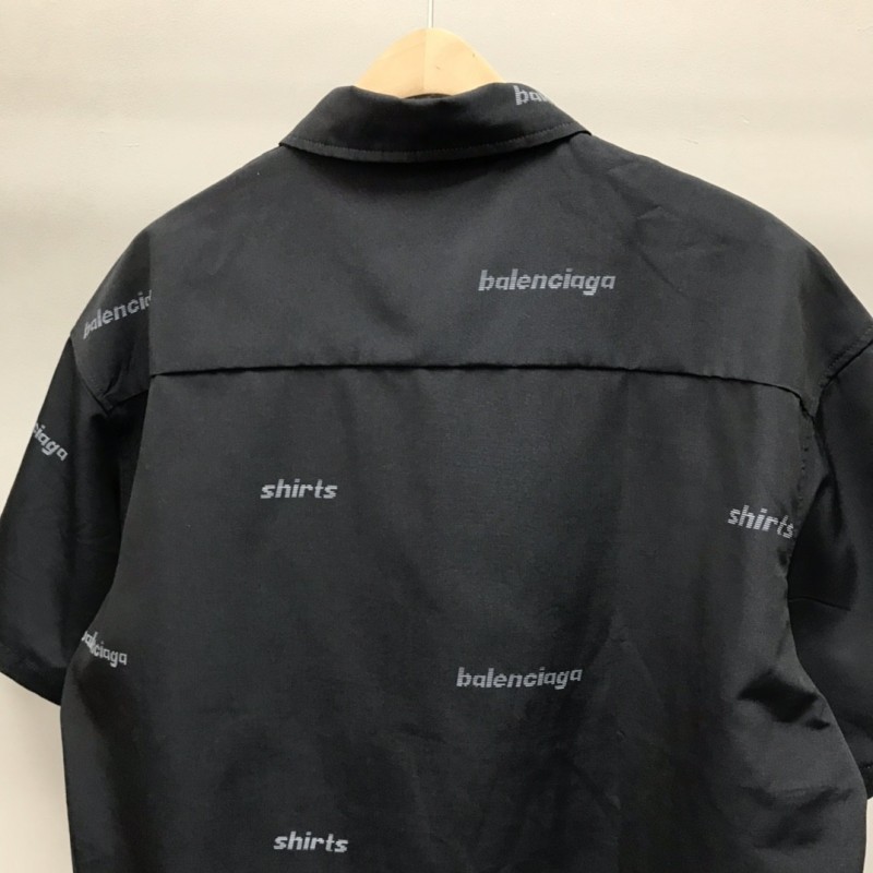 Ba*len*cia*ga bullet screen short sleeve shirt