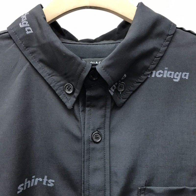 Ba*len*cia*ga bullet screen short sleeve shirt