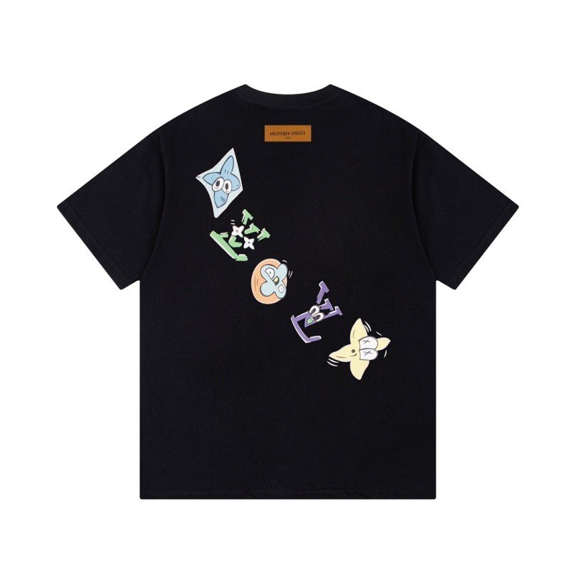 L0*is V*t0n 23ss front and back patterned t-shirt