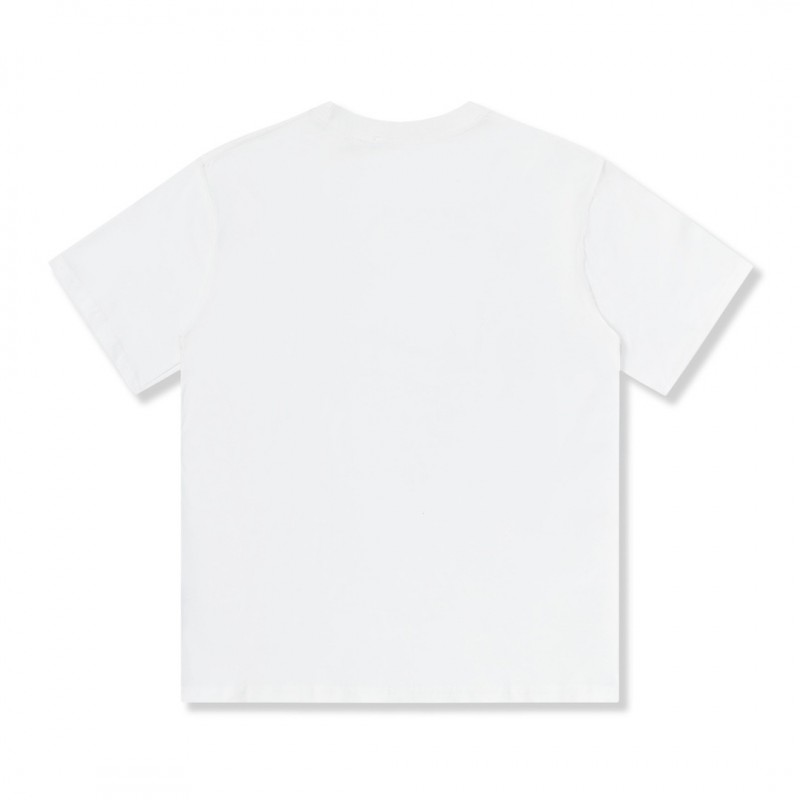 Ba*len*cia*ga 23Ss Drill Print Hound Design t-shirt