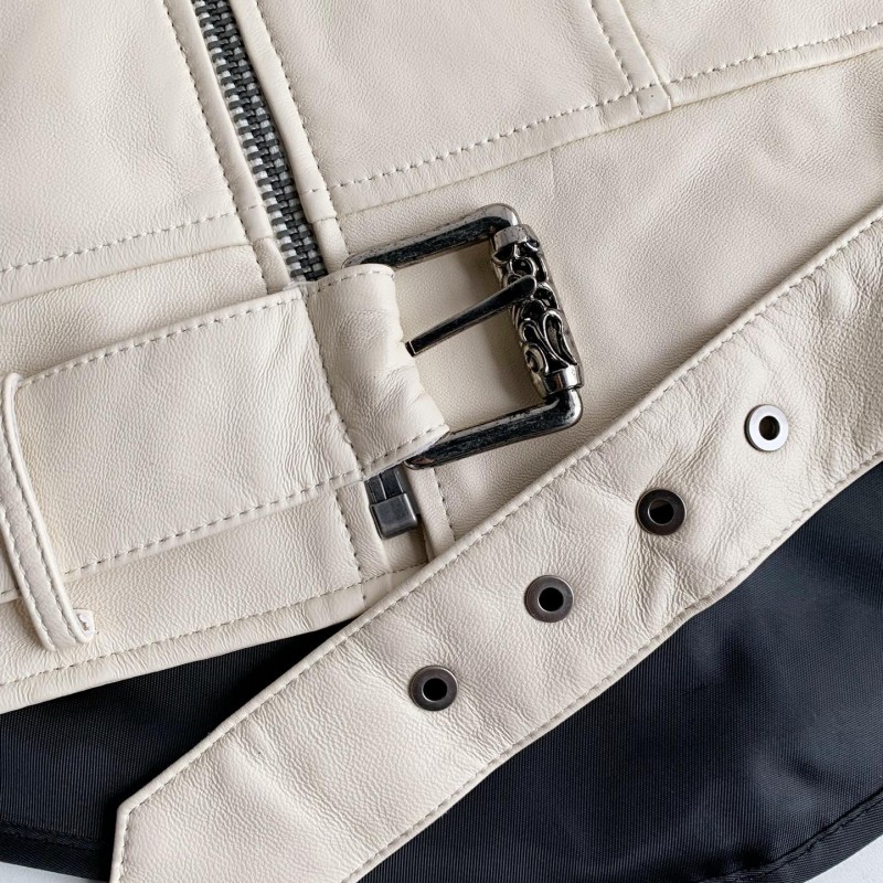 Ch**me He**ts Leather jacket