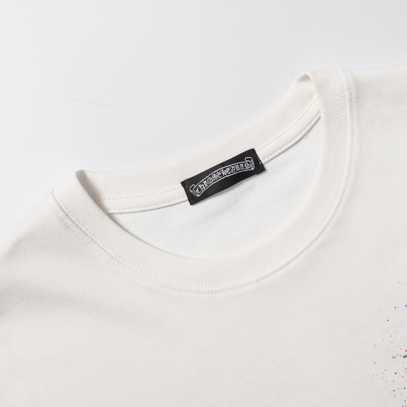 Ch**me He**ts heart splashed ink Sanskrit horseshoe t-shirtarts