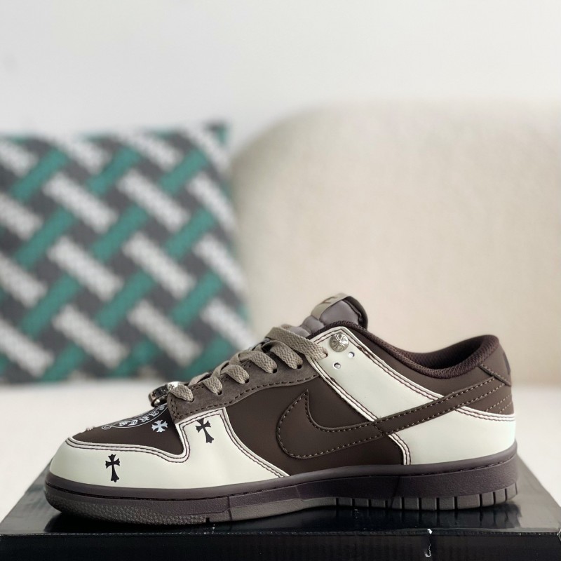 Ch**me He**ts x Nike Dunk Low Sneakers