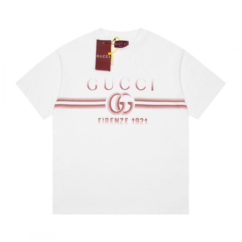 G*u*i Gradient Letter Logot shirt