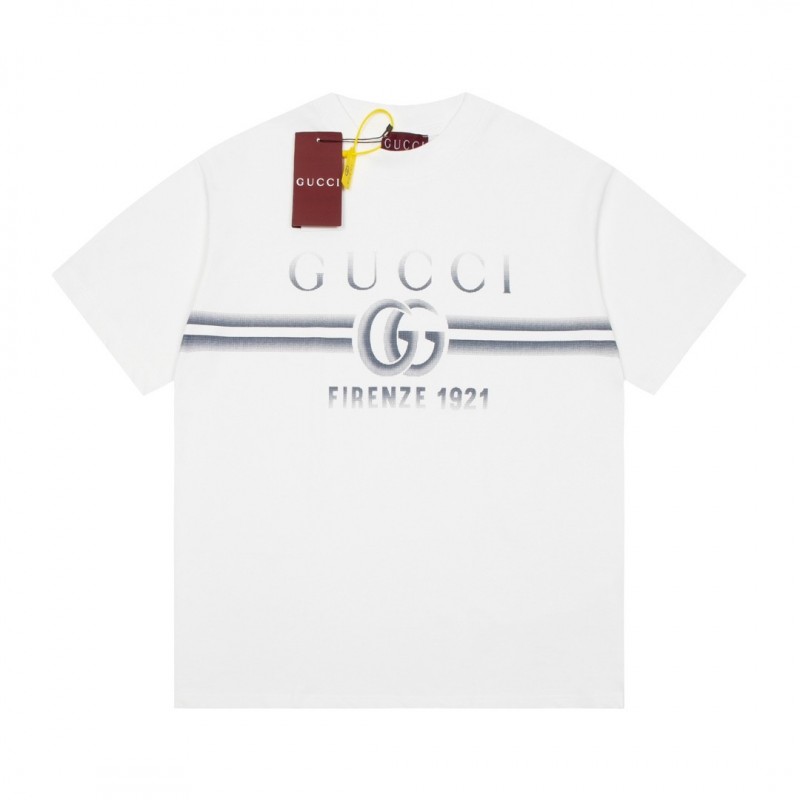 G*u*i Gradient Letter Logot shirt