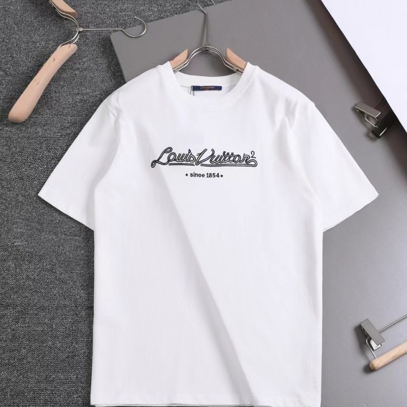 L0*is V*t0n 24ss new embroidered t-shirt for spring and summer