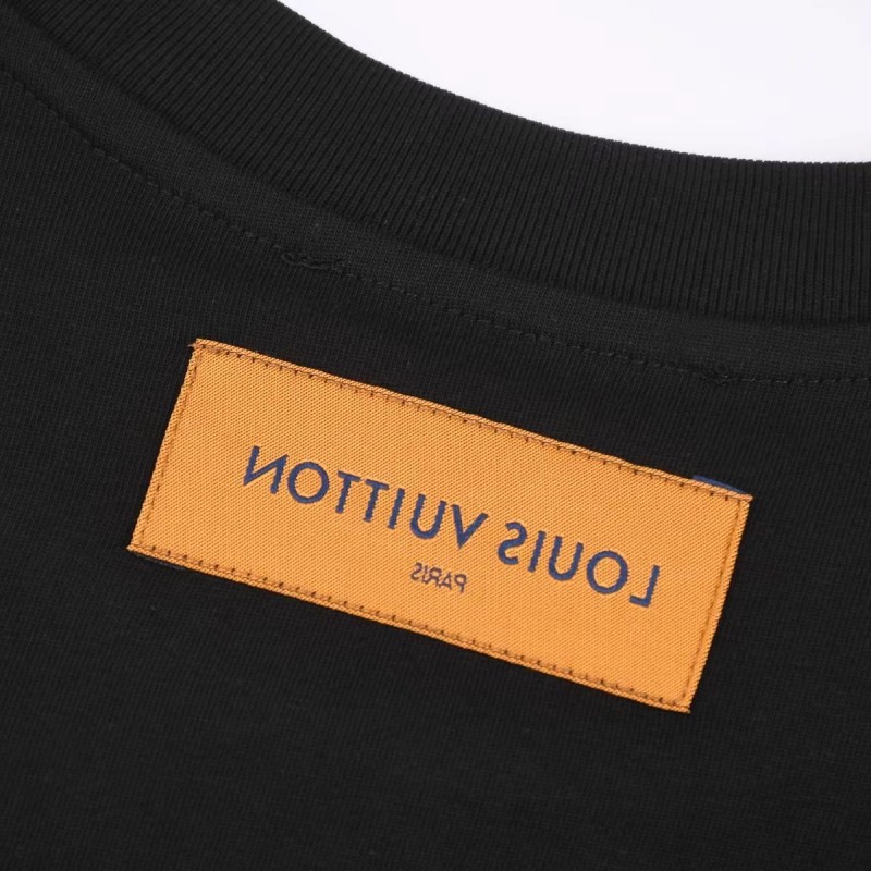 L0*is V*t0n 24ss new embroidered round neck t-shirt