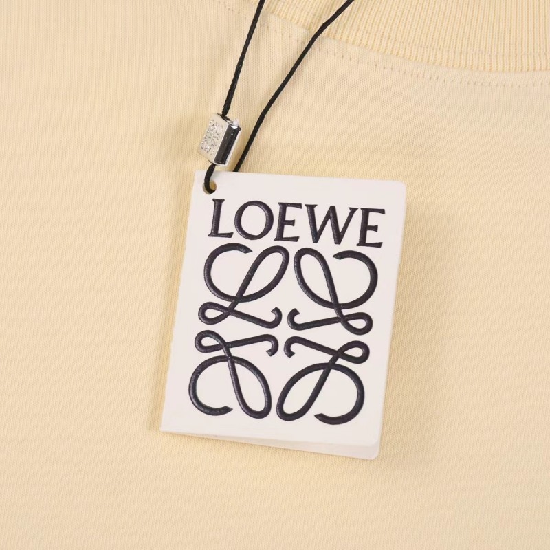 L0ew* Springsummer 2024 new round neck T-shirt