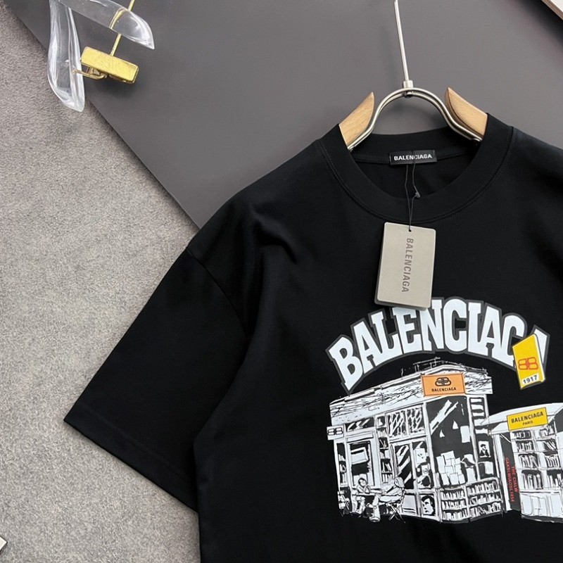 Ba*len*cia*ga 2024 latest T-shirt