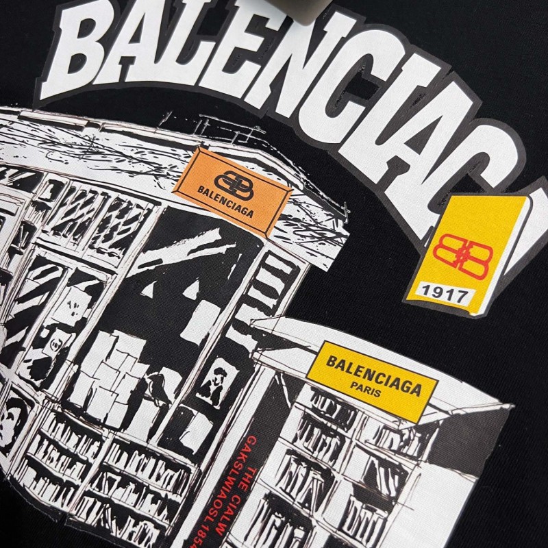 Ba*len*cia*ga 2024 latest T-shirt
