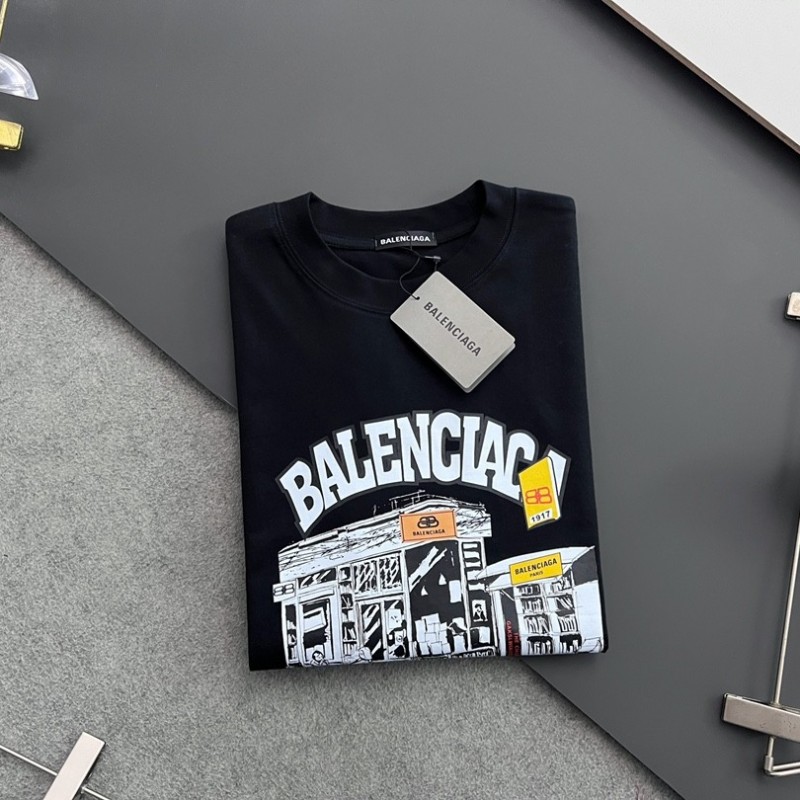 Ba*len*cia*ga 2024 latest T-shirt