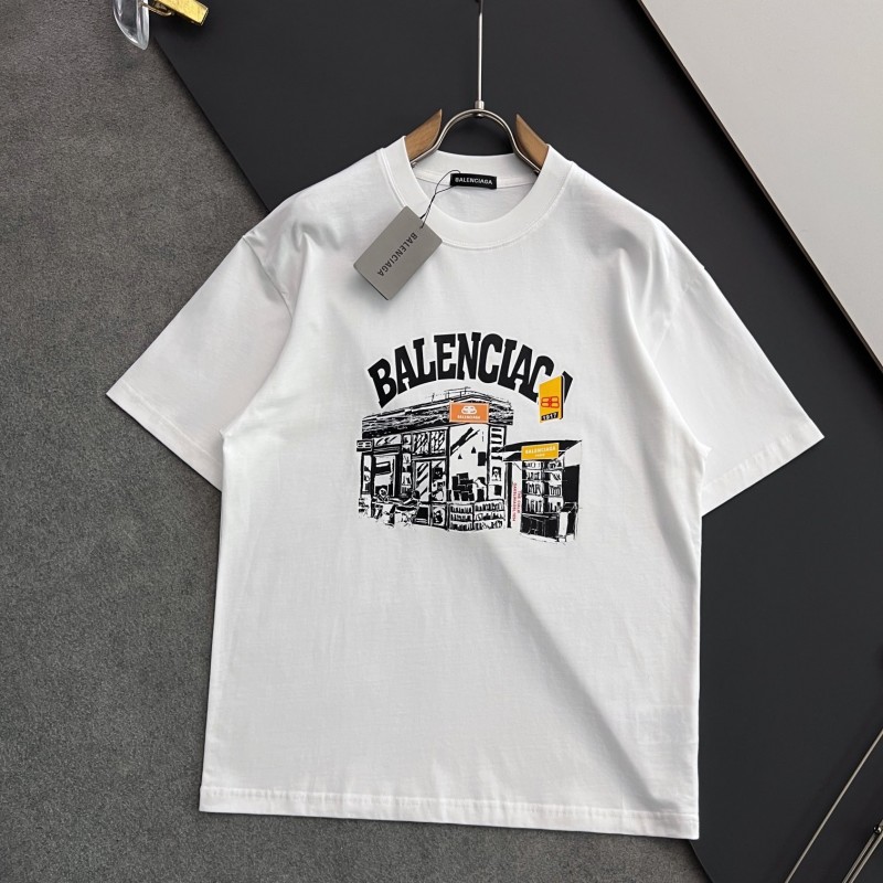 Ba*len*cia*ga 2024 latest T-shirt