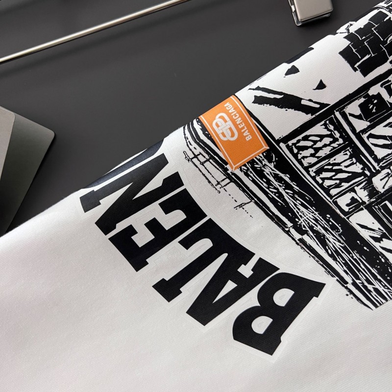 Ba*len*cia*ga 2024 latest T-shirt