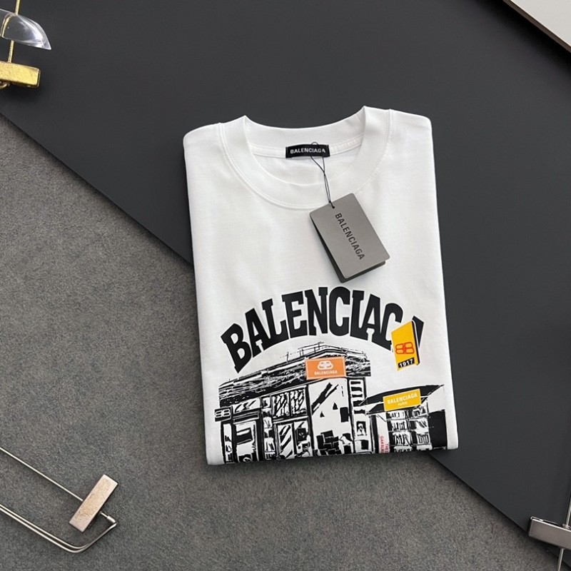 Ba*len*cia*ga 2024 latest T-shirt