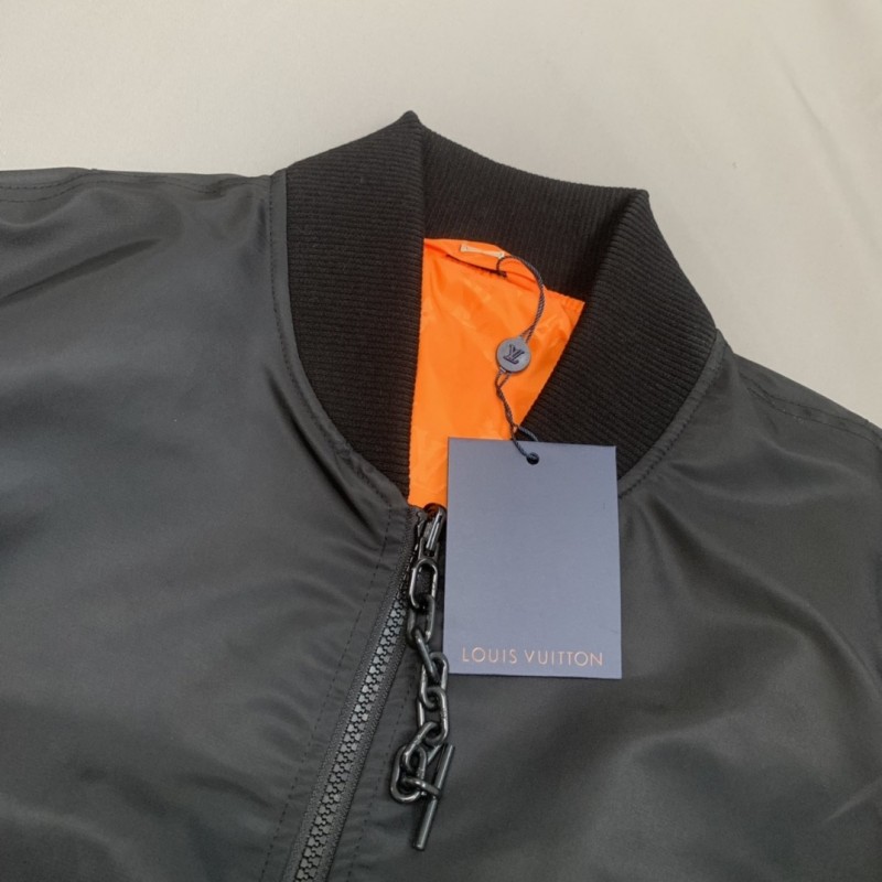 L0*is V*t0n graffiti jacquard knit zipped jacket