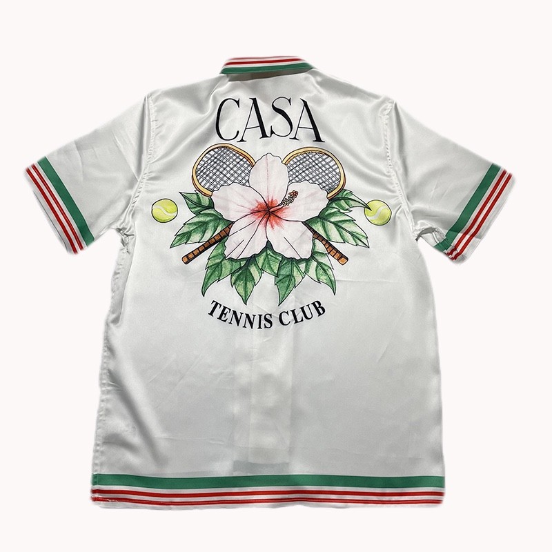 Casablanca SS21 Springsummer Tennis Clu short shirts