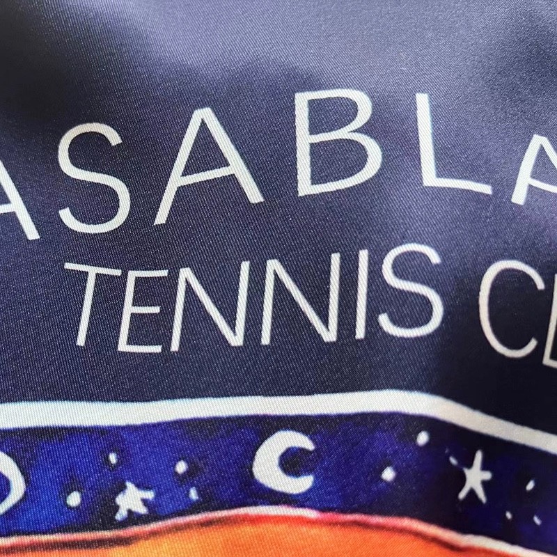 Casablanca 23SS Star Rabbit Cactus Hawaiian long sleeve shirt