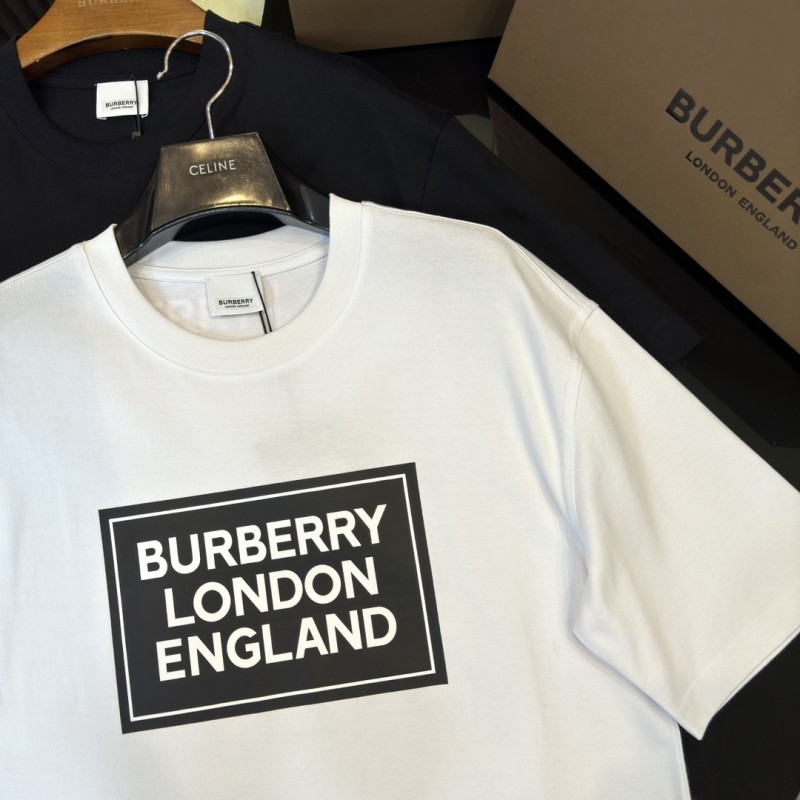 B**rry 2024ss latest, logo printed cotton three-dimensional loose t-shirt