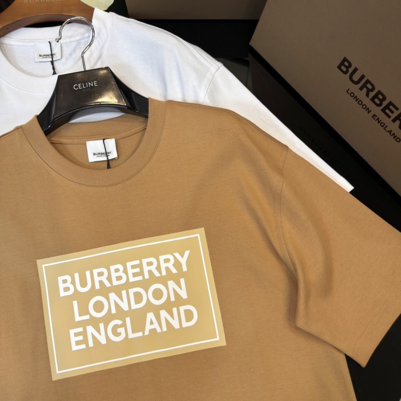 B**rry 2024ss latest, logo printed cotton three-dimensional loose t-shirt