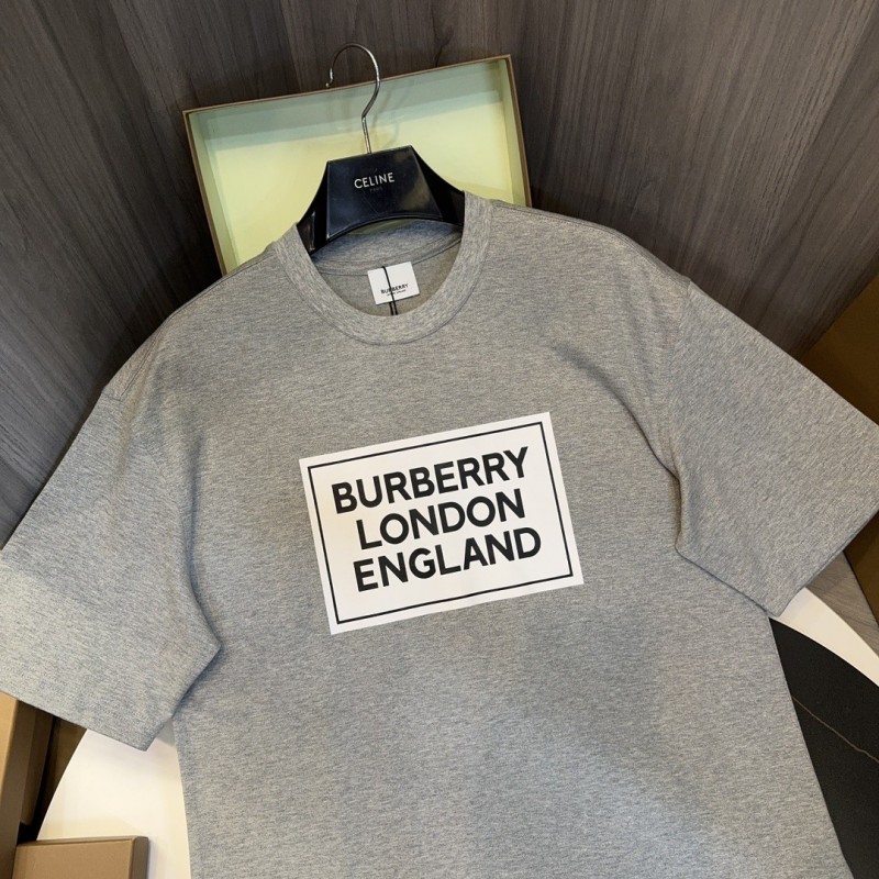 B**rry 2024ss latest, logo printed cotton three-dimensional loose t-shirt