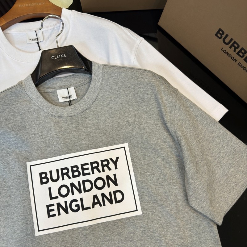 B**rry 2024ss latest, logo printed cotton three-dimensional loose t-shirt
