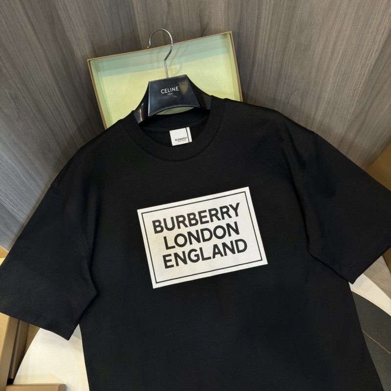 B**rry 2024ss latest, logo printed cotton three-dimensional loose t-shirt