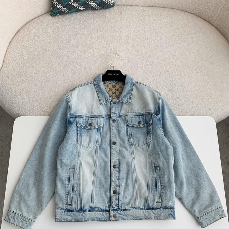 G*u*i 24 new double-sided Jean Jacket