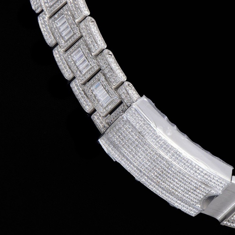 R*l*x 904 Steel Submariner Luxury Full Diamond Special Edition